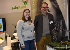 Charlotte Verbrugghe and Luc Pieters of Jolu Plant.